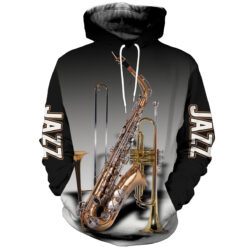 3D All Over Printed Jazz Musical Instruments - photo 3
