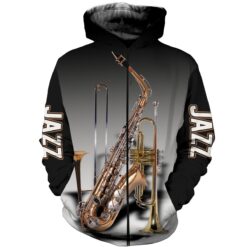 3D All Over Printed Jazz Musical Instruments - photo 4