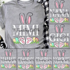 Custom Shirts - My Favorite Peeps Call Me Grandma