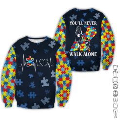 Accept Understand Love 3D Hoodie - photo 4
