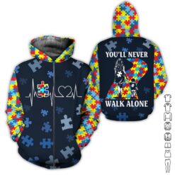 Accept Understand Love 3D Hoodie - photo 6