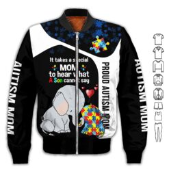Autism 3D Hoodie - photo 9