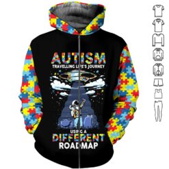 Autism 3D Hoodie - photo 6