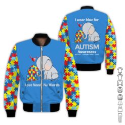Autism Awareness 3D Hoodie - photo 9