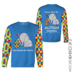 Autism Awareness 3D Hoodie - photo 4