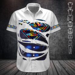 Autism Warrior Hero 3D Hoodie - photo 3