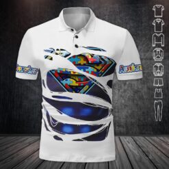 Autism Warrior Hero 3D Hoodie - photo 2