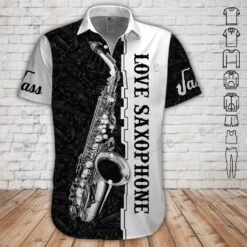 Beautiful Black Saxophone Hoodie - photo 3