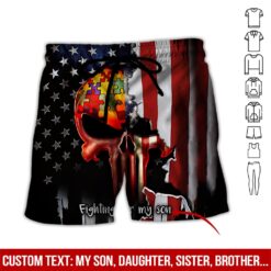 Custom Text Autism Warrior 3D Hoodie - photo 7
