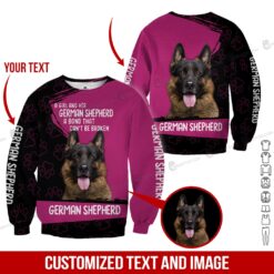 Custom Text and Image German Shepherd Dog 3D - photo 4