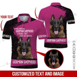 Custom Text and Image German Shepherd Dog 3D - photo 2