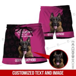Custom Text and Image German Shepherd Dog 3D - photo 7