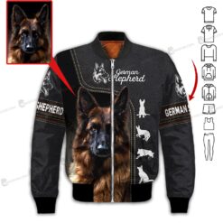 Custom Text and Image German Shepherd Dog 3D - photo 9