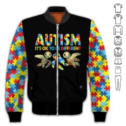 It Is Ok to Be Different 3D Hoodie - photo 9