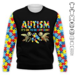 It Is Ok to Be Different 3D Hoodie - photo 4
