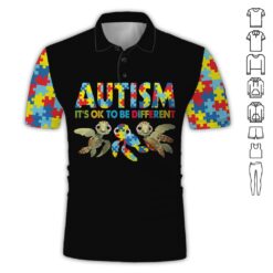 It Is Ok to Be Different 3D Hoodie - photo 2