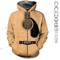 Love Electro Acoustic Guitars Hoodie - photo 6