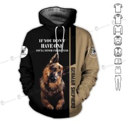 Love German Shepherd 3D Hoodie - photo 5
