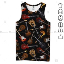 Love Guitars 3D Hoodie - photo 8