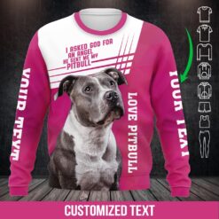 Love Pit Bull 3D Hoodie - photo 4