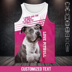 Love Pit Bull 3D Hoodie - photo 8