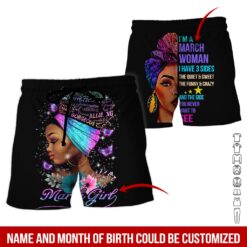 Personal Name and Month 3D Hoodie - photo 7