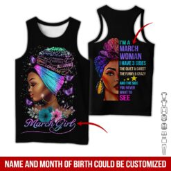 Personal Name and Month 3D Hoodie - photo 8