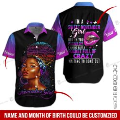 Custom Month Beautiful Girl Hoodie - photo 3