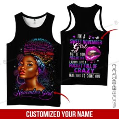 Custom Month Beautiful Girl Hoodie - photo 8