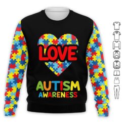 Autism 3D Hoodie - photo 4
