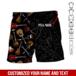 Custom Love Guitar 3D Hoodie - photo 7