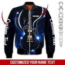 Custom Love Guitar 3D Hoodie - photo 9