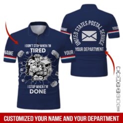 Custom Proud Postal Worker 3D Hoodie - photo 2