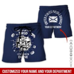Custom Proud Postal Worker 3D Hoodie - photo 7