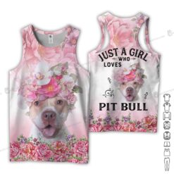 Pit Bull Mom Pink 3D Hoodie - photo 8