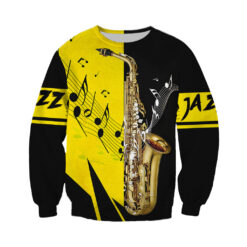 Saxophone Art 3D Hoodie - photo 2