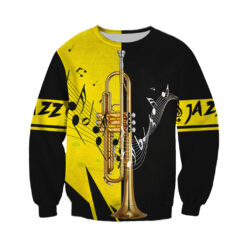 Trumpet Art 3D Hoodie - photo 2