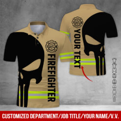 Custom Text Firefighter 3D Hoodie - photo 11