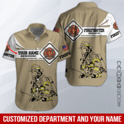 Custom Firefighter 3D Hoodie - photo 3