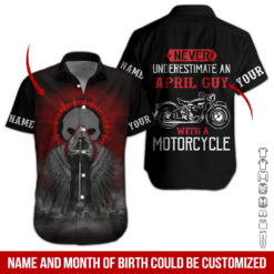 Name and Month Custom Guy 3D Hoodie - photo 12