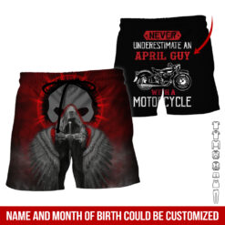 Name and Month Custom Guy 3D Hoodie - photo 16