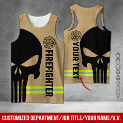 Custom Text Firefighter 3D Hoodie - photo 17