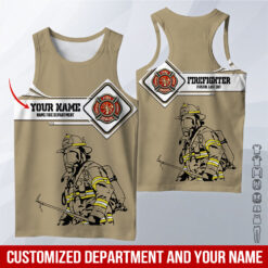 Custom Firefighter 3D Hoodie - photo 15