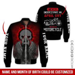 Name and Month Custom Guy 3D Hoodie - photo 18