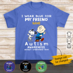 Custom Shirt - I Wear Blue Autism