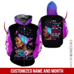 March Girl 3D Hoodie - photo 6