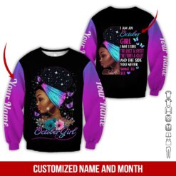 October Girl 3D Hoodie - photo 4