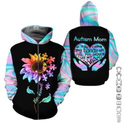 Autism Awareness 3D Hoodie - photo 6