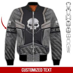 Custom Text Love Motorcycle Hoodie - photo 9