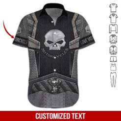 Custom Text Love Motorcycle Hoodie - photo 3